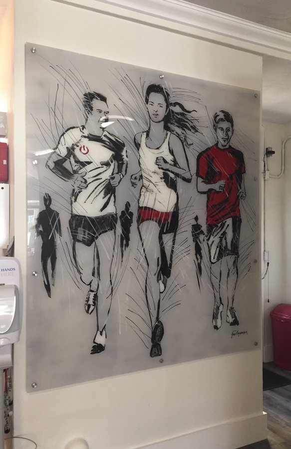 Thumbnail reference image of the three-runner painting, Palm Beach, FL