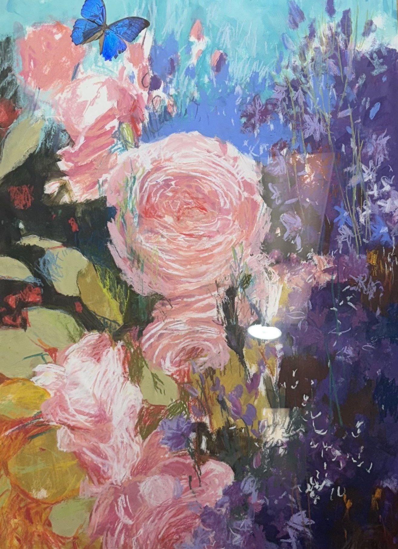 Impressionistic Flowers — sold original by Maureen Fulgenzi, available as a fine art print, Palm Beach, FL