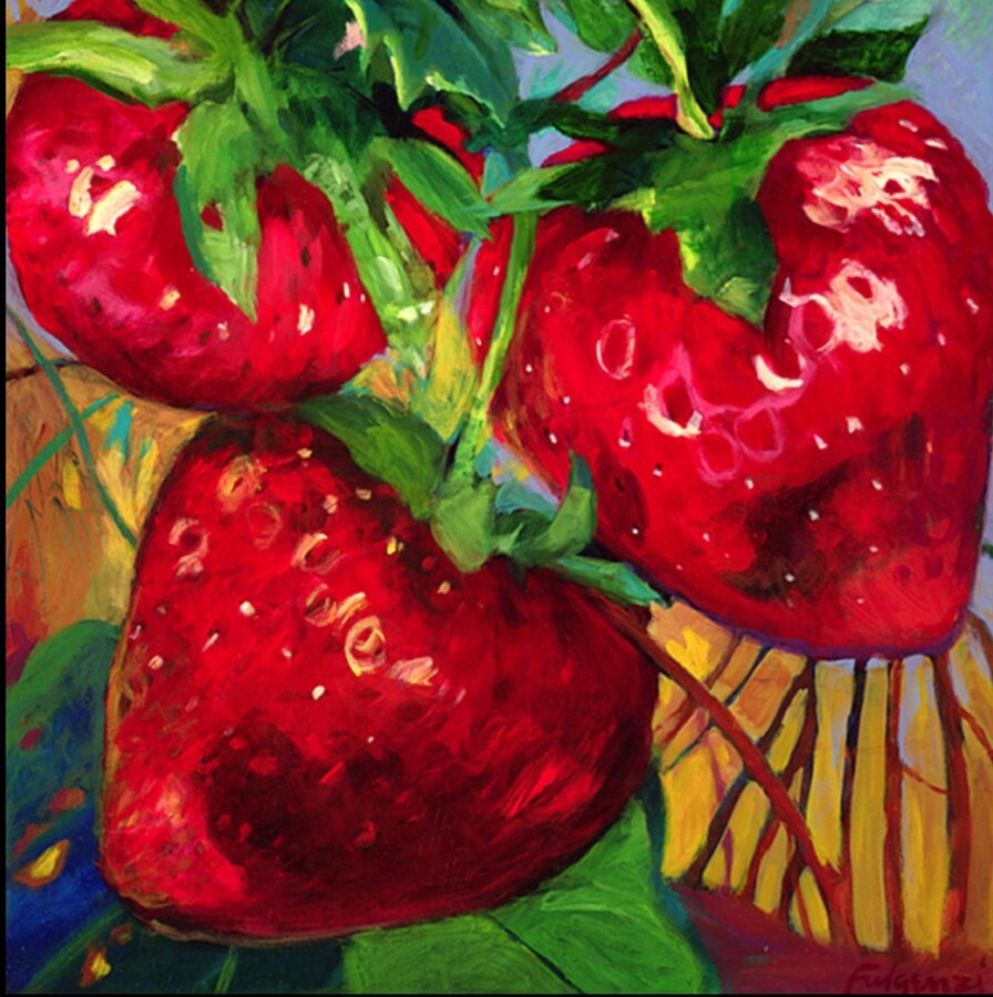 Impressionistic Still Life — sold original by Maureen Fulgenzi, available as a fine art print, Palm Beach, FL