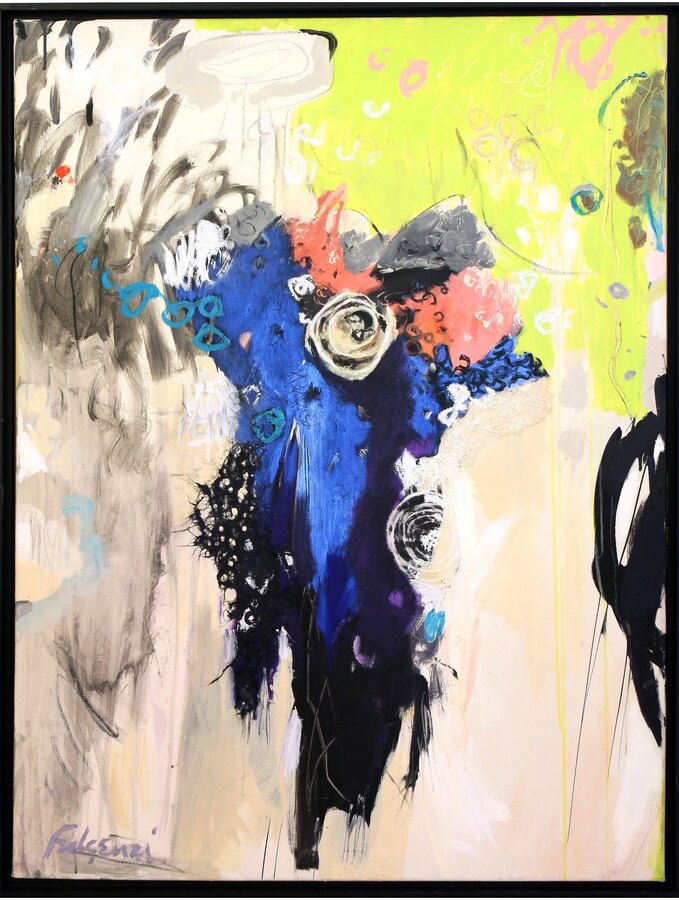 Abstract Mixed Media — sold original by Maureen Fulgenzi, available as a fine art print, Palm Beach, FL