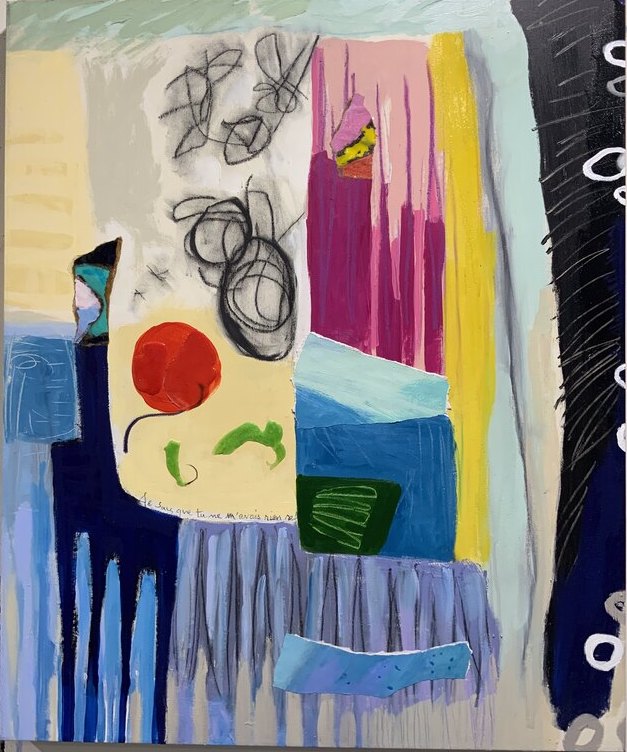 Abstract Mixed Media — sold original by Maureen Fulgenzi, available as a fine art print, Palm Beach, FL