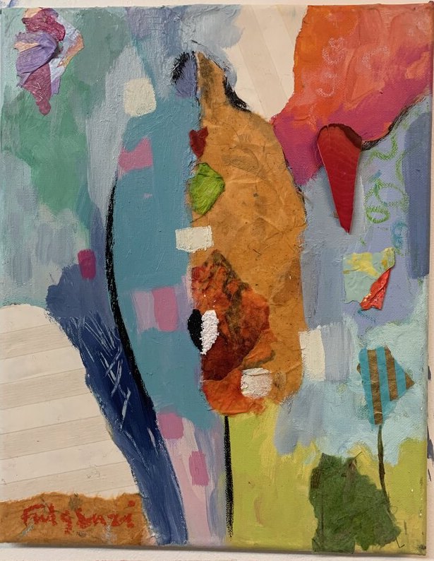 Abstract Mixed Media — sold original by Maureen Fulgenzi, available as a fine art print, Palm Beach, FL