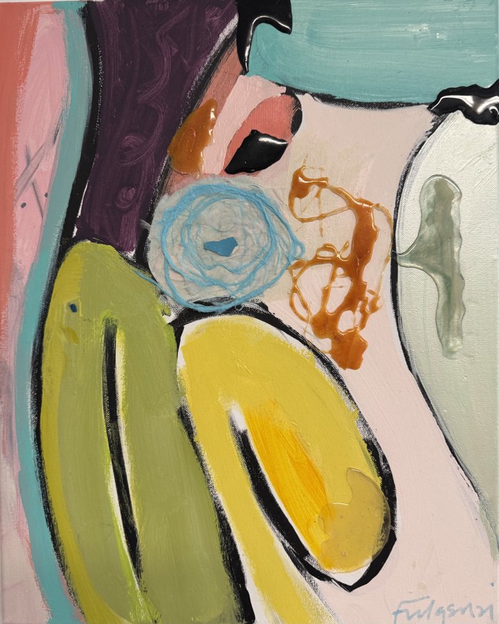 Abstract Mixed Media — sold original by Maureen Fulgenzi, available as a fine art print, Palm Beach, FL